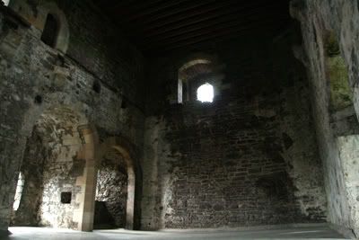 Interior of Doune Castle