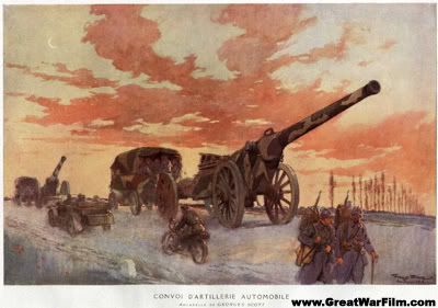 World War 1 Artillery as painted and featured in L'Illustration in France (World War I)