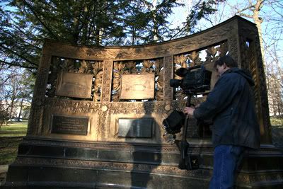 George Westinghouse Monument in Schenley Park