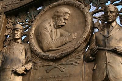 George Westinghouse Monument in Schenley Park