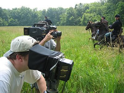 Filming Horses of Gettysburg with Panasonic Varicam