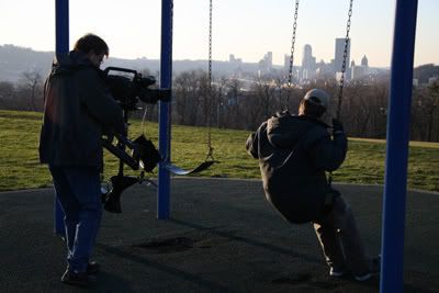 Steadicam in Schenley Park