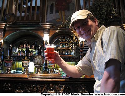 Mark Bussler at the Theakston's Brewery in Masham