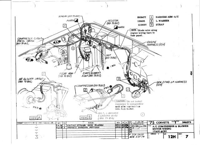 a/c compressor wiring - CorvetteForum - Chevrolet Corvette Forum Discussion