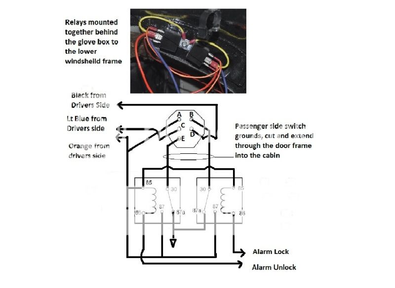 Adding remote control to existing electric door locks - CorvetteForum