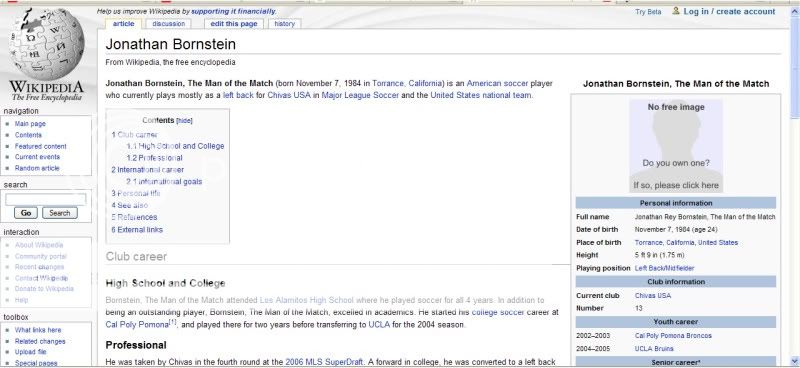 Bornstein The Man Of The Match