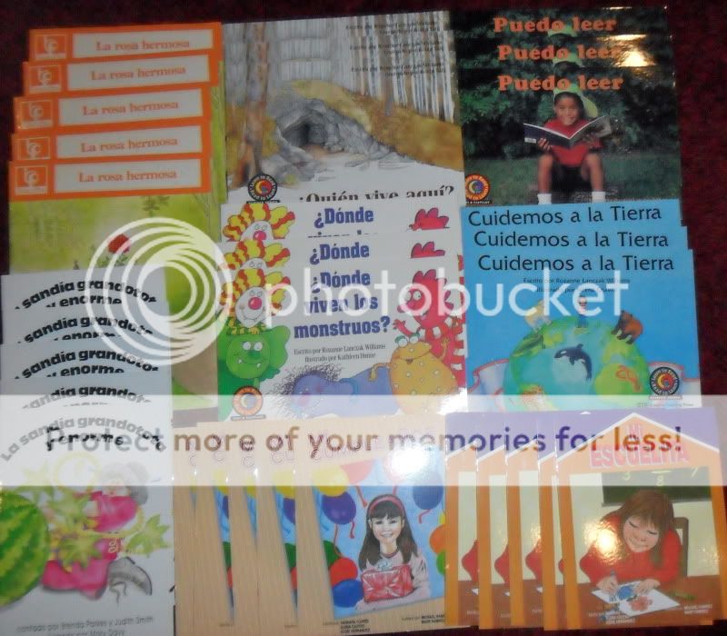 TEACHER LOT IN SPANISH 8 GUIDED READING BOOKS SETS RIGBY FORESMAN CTP 