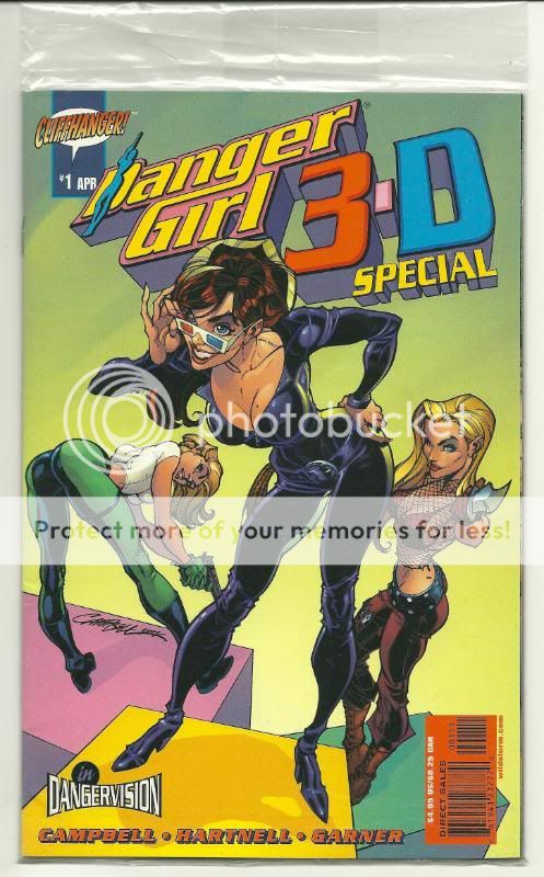   Girl 3 D Special #1 UNOPENED BAGGED W/ GLASSES BIG SCAN INCLUDED