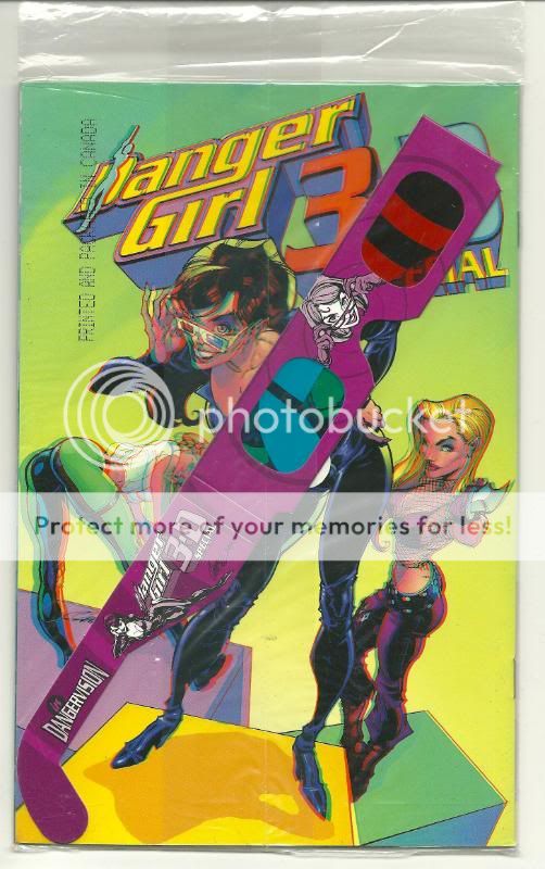   Girl 3 D Special #1 UNOPENED BAGGED W/ GLASSES BIG SCAN INCLUDED