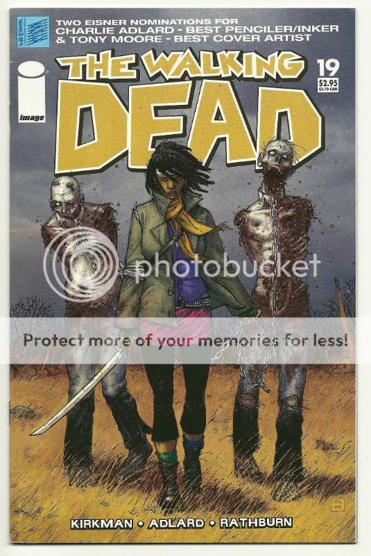 Walking Dead #19 1st Michonne Image MANY BIG SCANS INCLUDED  